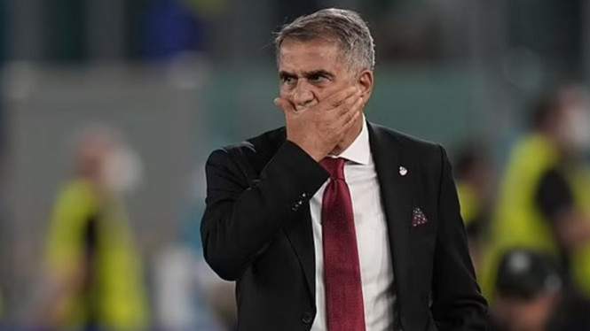 Pelatih Timnas Turki, Senol Gunes.