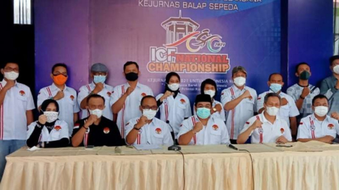 Kejurnas Balap Sepeda ICF National Championship 2021