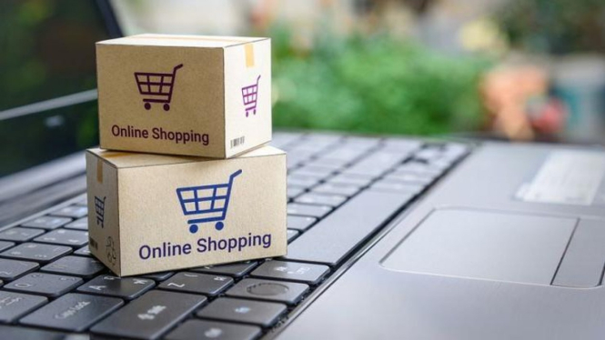 Ilustrasi belanja online