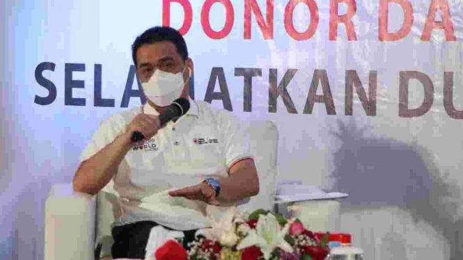 Wakil Gubernur Provinsi DKI Jakarta, Ahmad Riza Patria.