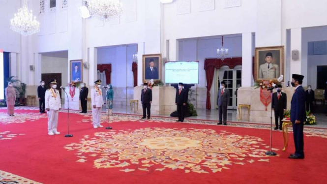 Presiden Jokowi Lantik Gubernur dan Wagub Sulawesi Tengah Periode 2021-2024