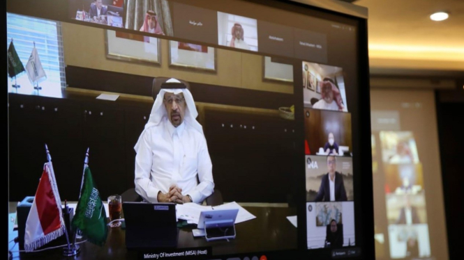 Menteri Investasi Arab Saudi Khalid Al-Falih.