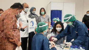 Danone Indonesia gelar vaksinasi karyawan