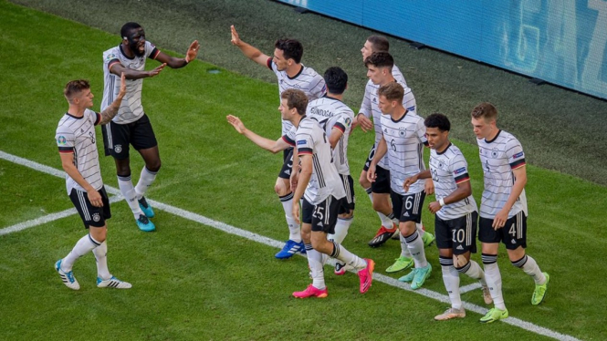 Thomas Mueller dan para penggawa Timnas Jerman