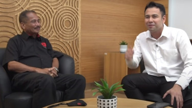 Raffi Ahmad dan Mantan Menteri Pariwisata, Arief Yahya