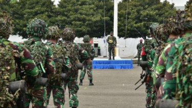 VIVA Militer: Apel Prajurit Marinir TNI AL persiapan Latihan Armada Jaya