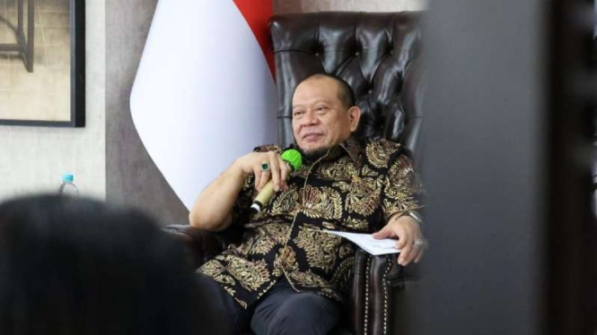 Ketua DPD RI LaNyalla Mataliti.