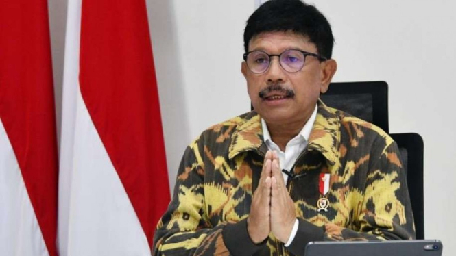 Menkominfo Johnny G Plate