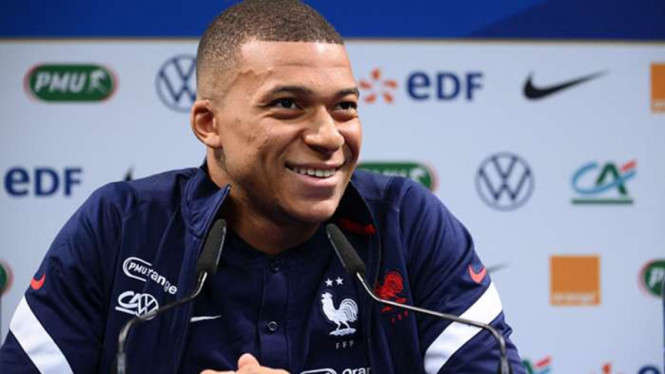Striker Timnas Prancis, Kylian Mbappe