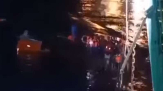 KMP Yunice Tenggelam di Selat Bali