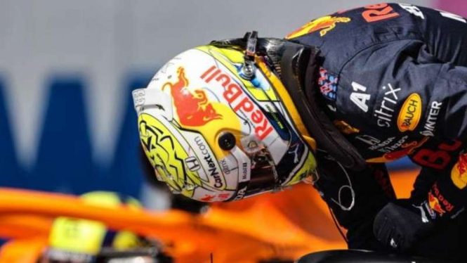 Pembalap Red Bull Racing, Max Verstappen.
