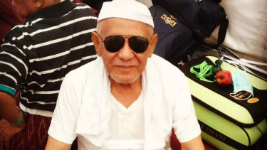 Mendiang musisi M Sani.
