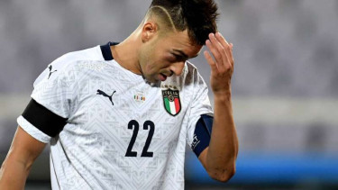 Mantan pemain AC Milan yang kini bermain di AS Roma, Stephan El Shaarawy.