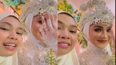 Viral Wanita Ini Ditinggal Nikah Teman-teman Dekatnya (TikTok/liayln)