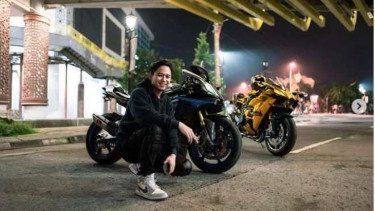 Doni Salmanan dengan Motor Sport