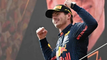 Pembalap Red Bull Racing, Max Verstappen
