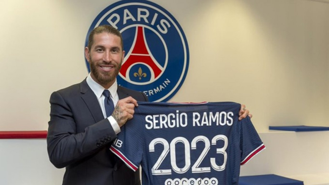 Sergio Ramos resmi jadi pemain PSG