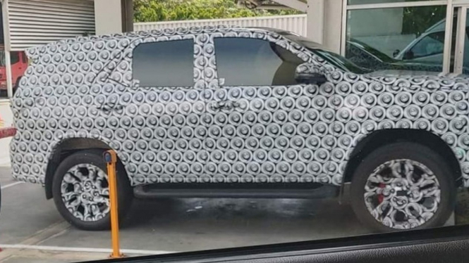 Bocoran Toyota Fortuner baru