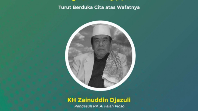 KH Zainuddin DJazuli Wafat.