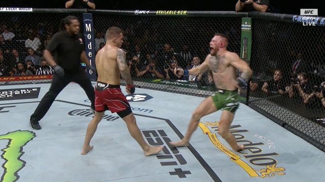 Partai UFC antara Conor Mcgregor vs Dustin Poirier