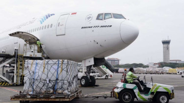 1,4 Juta dosis vaksin Sinopharm siap pakai tiba di Indonesia.