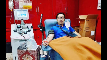Donor plasma konvalesen untuk pasien Covid-19.