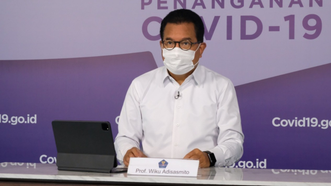 Juru Bicara Satgas Penanganan Covid-19 Prof. Wiku Adisasmito