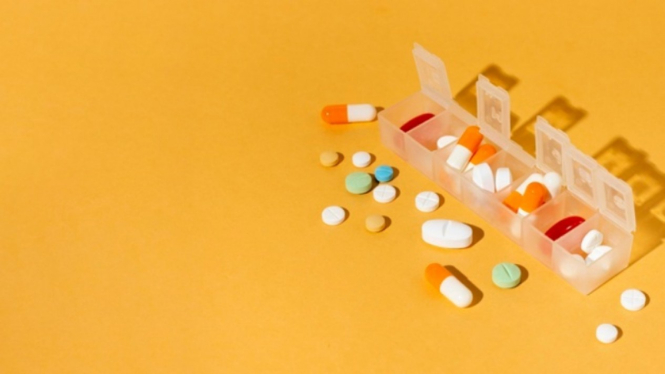 Ilustrasi obat/vitamin.