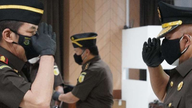 Jaksa Agung melantik Jaksa agung muda pidana militer