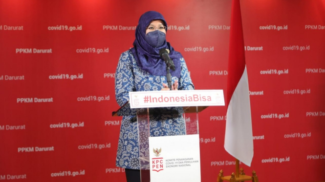 Juru Bicara Vaksinasi COVID-19 Kementerian Kesehatan, dr. Siti Nadia Tarmizi