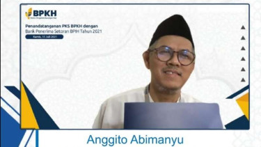 Kepala BPKH Anggito Abimanyu.