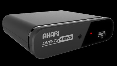 Set-Top Box (STB) atau dekoder untuk menangkap sinyal TV digital.