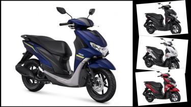 Yamaha FreeGo hadir dengan empat warna baru.