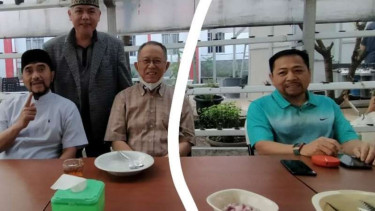 Setya Novanto (kanan)