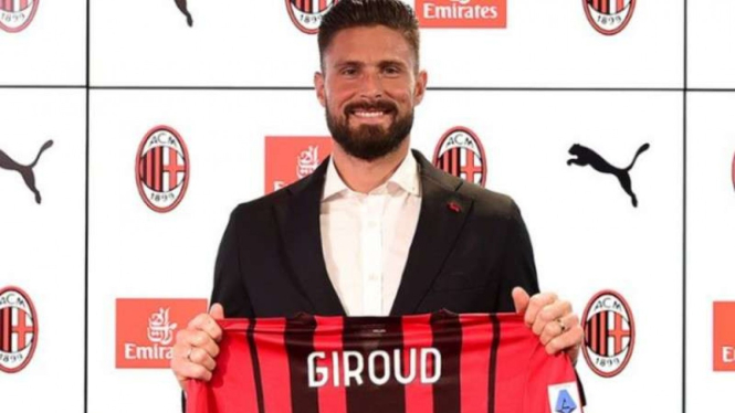 Bomber AC Milan, Olivier Giroud.