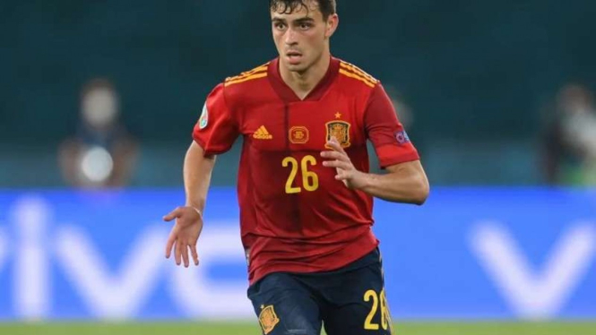 Gelandang Timnas Spanyol, Pedri Gonzalez.