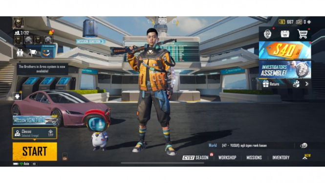 PUBG Mobile x Rich Brian.