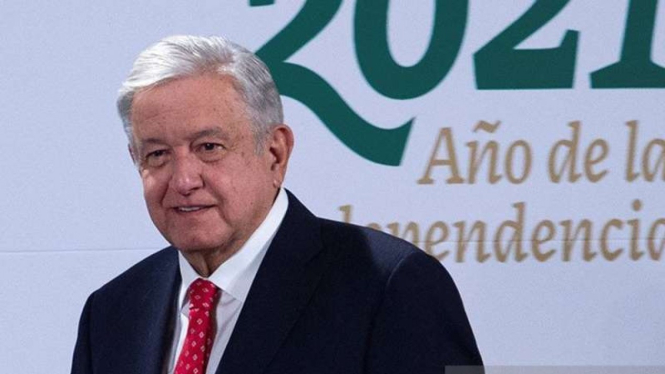 Presiden Meksiko Andres Manuel Lopez Obrador