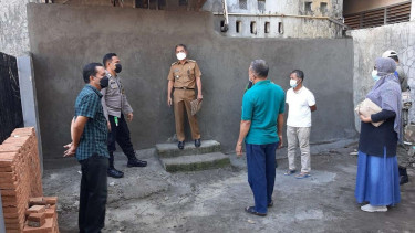 Lokasi rumah Tahfidzul Qur'an yang ditutup oknum legislator di Kota Makassar. 
