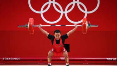 Eko Yuli Irawan raih perak di Olimpiade Tokyo 2020