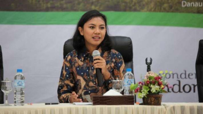 Anggota Komisi Panja Komisi I DPR, Irine Yusiana Roba Putri.