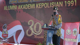 Cara Irjen Iqbal Peringati 3 Dekade Akpol 91 di Tengah Pandemi COVID