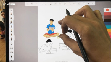 Samsung Galaxy Tab S7 FE 5G.
