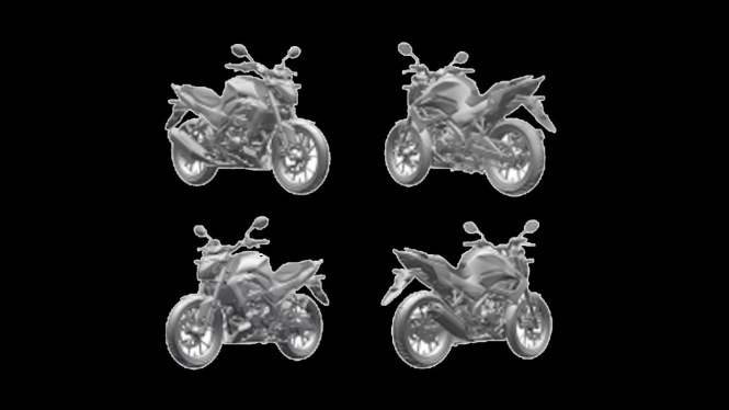Bocoran desain motor Honda baru