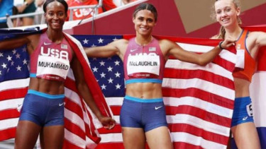 Atlet lari gawang Amerika Serikat, Sydney McLaughlin