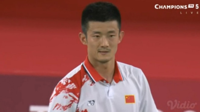 Tunggal putra China, Chen Long di Olimpiade Tokyo 2020
