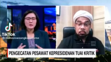 Jawaban Ngabalin Ditanya Pesawat Presiden Enggak Nyambung (Twitter/UmarAlChelsea_)