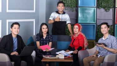 ilustrasi karir cerah