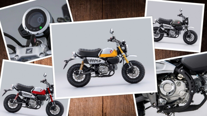 Motor Honda Monkey edisi 2021.