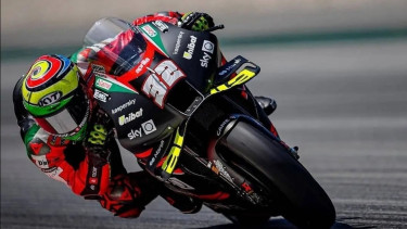 Pembalap Aprilia Racing Team Gresini, Lorenzo Savadori. 
